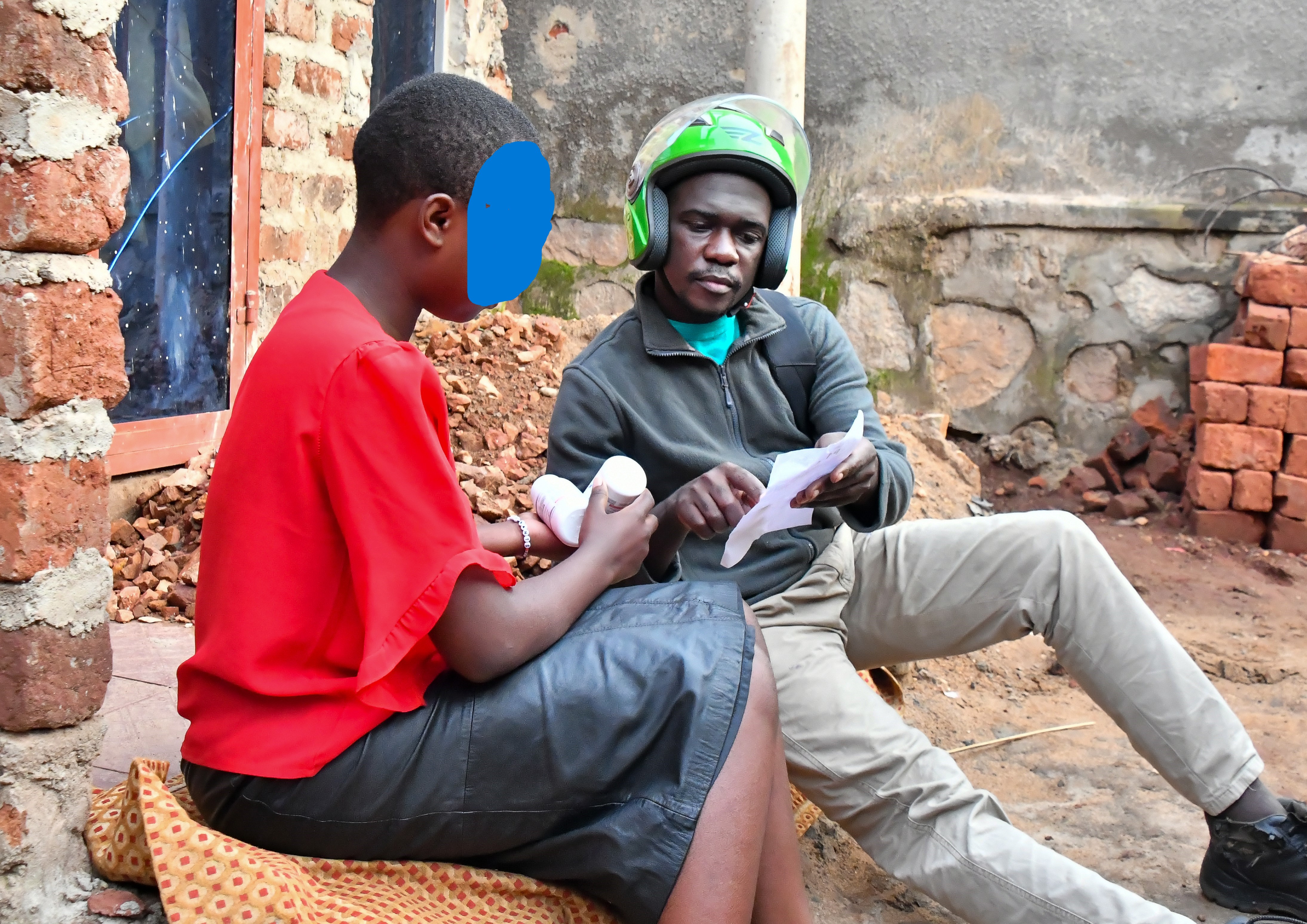 Community HIV care support visit